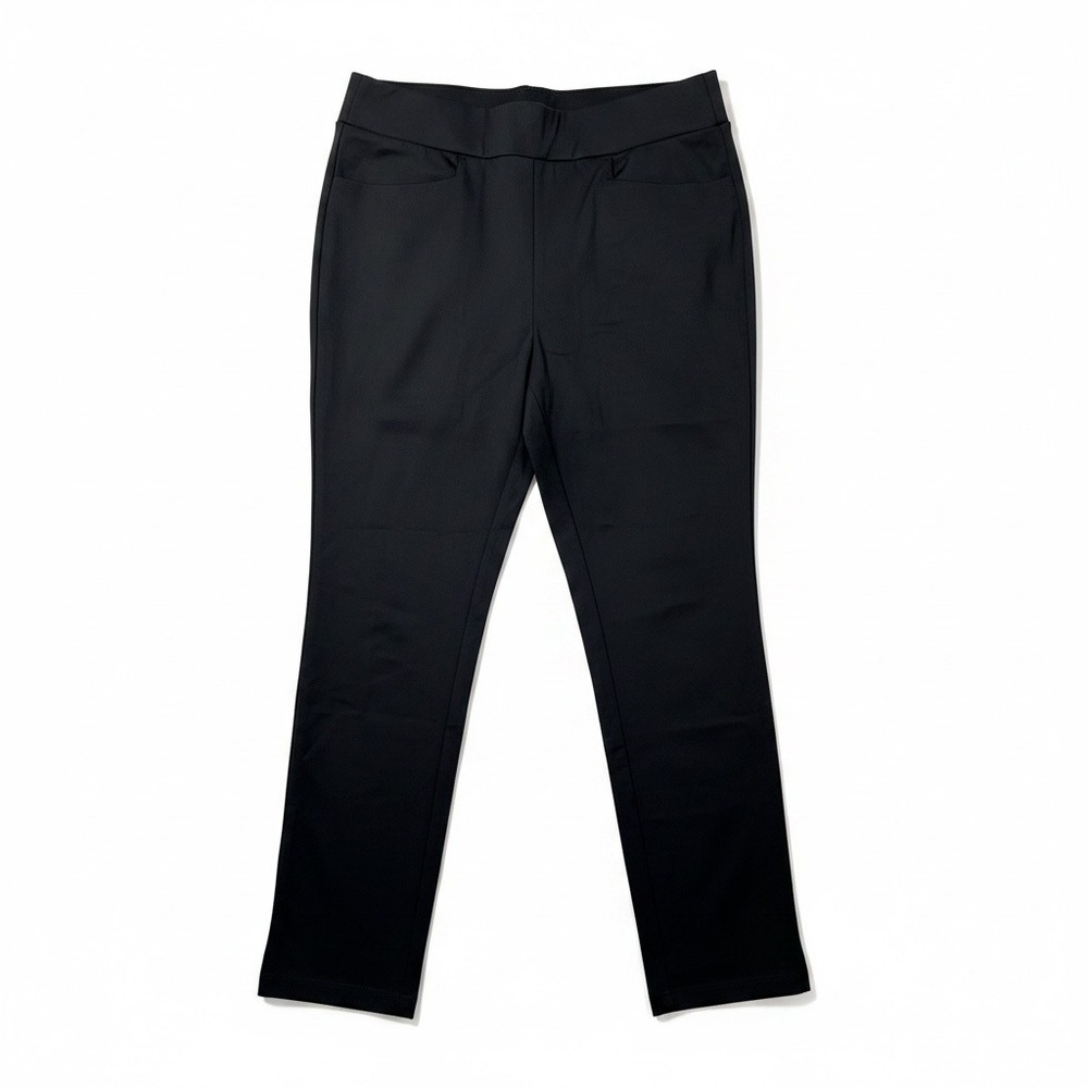 NWT Halara High Waisted Straight Leg Ankle‎ Pants Black Size Large NWT